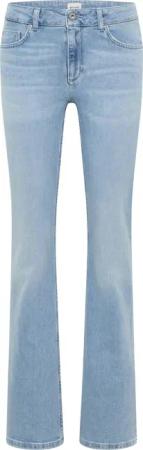 Mustang Damen Jeans Style Crosby Relaxed Straight hellblau
