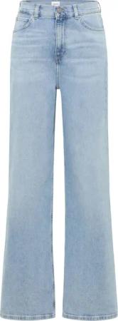 Mustang Damen Jeans Style Luise Wide hellblau