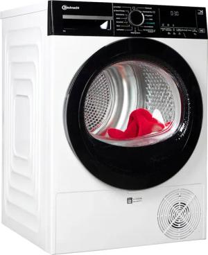 BAUKNECHT Wärmepumpentrockner "BT 95C WBS", 9 kg, IronEase - Bügelfrei auf Knopfdruck, Silent Spin - leises Trocknen