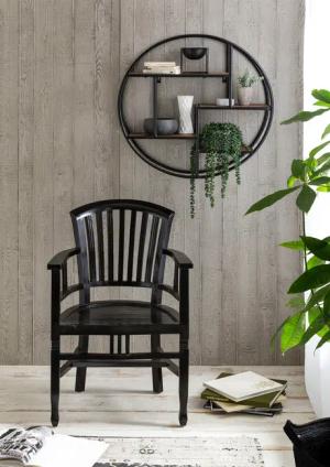 SIT Armlehnstuhl "Samba", im Lodge-Stil