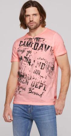 CAMP DAVID V-Shirt, aus Baumwolle