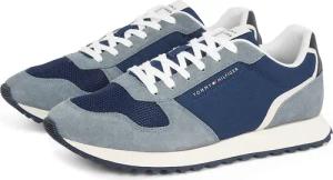 Tommy Hilfiger Sneaker "NEW RUNNER EVA MIX", Freizeitschuh, Halbschuh, Schnürschuh mit Kontrastbesätzen