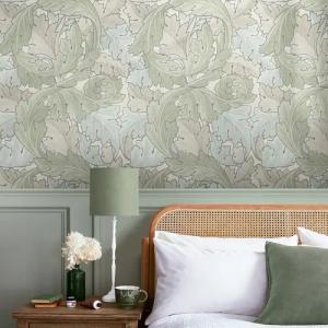 WILLIAM MORRIS AT HOME Vliestapete "Acanthus", Retro, Design Tapeten