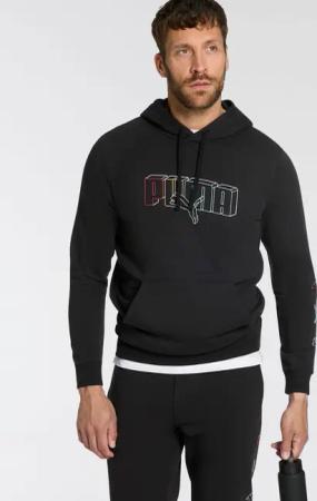 PUMA Kapuzensweatshirt "ESS LOGO LAB EXECUTION HOODIE TR"