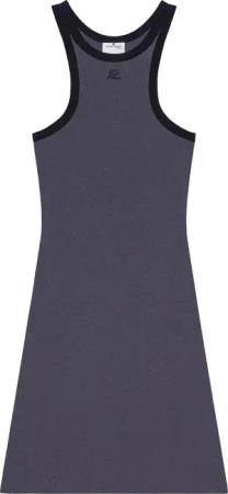 Courrèges - Dresses Denim Black - Größe S - blau