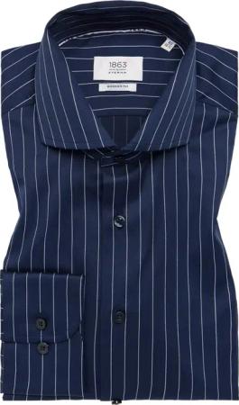 MODERN FIT Hemd in navy gestreift