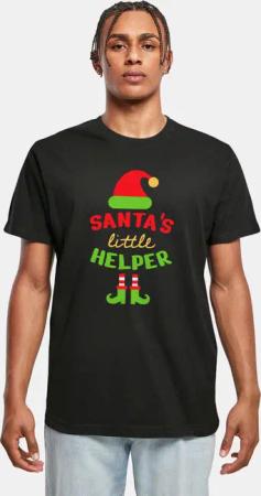 Merchcode Christmas Santa´s Little Helper Tee