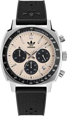 adidas Uhr Fashion Master Originals One Chrono AOFH23503 Schwarz