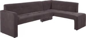 exxpo - sofa fashion Essbank "Barista, bequem und elegant, hohe Bodenfreiheit,", Eckbank Barista bequem und elegant, hochwertige Detailverarbeitung