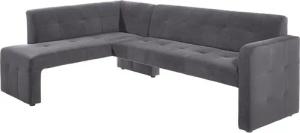exxpo - sofa fashion Essbank "Barista, bequem und elegant, hohe Bodenfreiheit,", Eckbank Barista bequem und elegant, hochwertige Detailverarbeitung