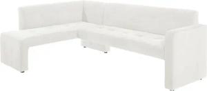 exxpo - sofa fashion Essbank "Barista, bequem und elegant, hohe Bodenfreiheit,", Eckbank Barista bequem und elegant, hochwertige Detailverarbeitung