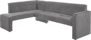 exxpo - sofa fashion Essbank "Barista, bequem und elegant, hohe Bodenfreiheit,", Eckbank Barista bequem und elegant, hochwertige Detailverarbeitung
