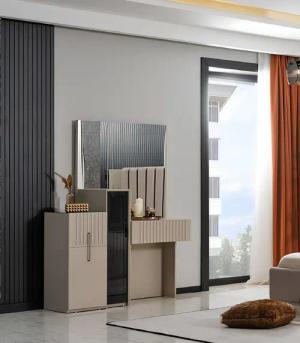 JVmoebel Kommode Anrichte Kommoden Sideboard Lowboard Schrankkommode Kommodenschrank (KOMMODE MIT SPIEGEL), Made in Europa