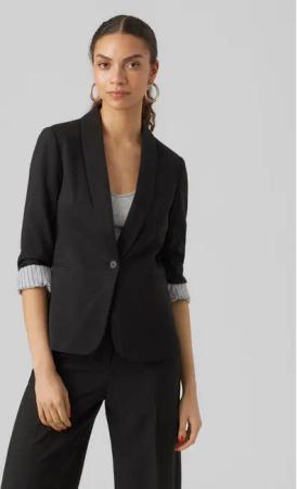Vero Moda Sakko Harukimo 10291043 Schwarz Regular Fit
