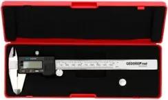 Gedore red digitaler Messschieber, mm/Zoll-Anzeige, Messbereich: 153 mm, 6", Außen-/Innen-/Stufen-/Tiefenmessung, R94420021