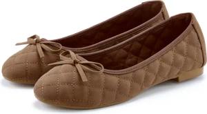 LASCANA Ballerina Damen cognacfarben Gr.44