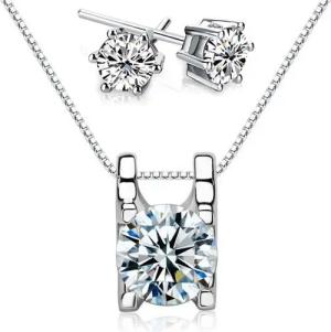 Kim Johanson Schmuckset Sugar (3-tlg), mit Zirkonia, 925 Silber
