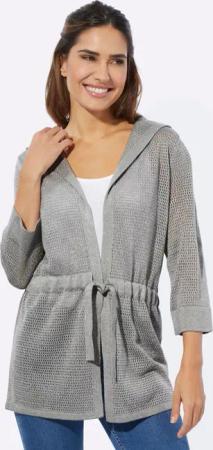 Ajourstrickjacke