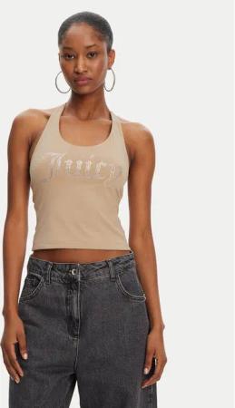 Juicy Couture Top Tied JCWCT125306 Beige Slim Fit
