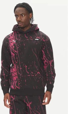 Puma Sweatshirt F1 Color Splash 630170 Schwarz Relaxed Fit