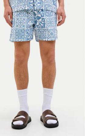 Jack & Jones Badeshorts Maui 12277730 Himmelblau Regular Fit