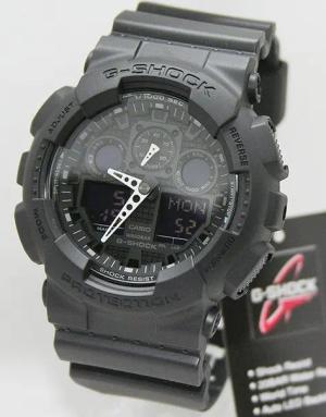 CASIO G-SHOCK Quarzuhr Casio Herrenuhr G Shock GA-100-1A1ER