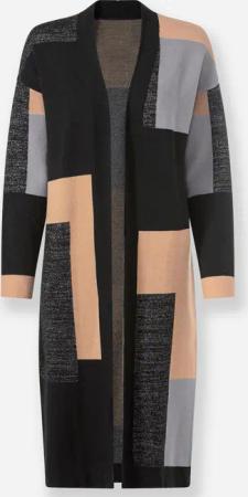 Jacquardstrickjacke