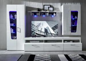 Innostyle Wohnwand "Spirit Plus, TOPSELLER", (Komplett-Set, 9 St., Wohnwand), inkl. LED-Beleuchtung