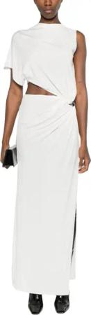 Courrèges - Dresses Heritage White - Größe S - weiß