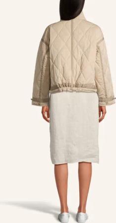 No1 Como - Overjacket VALEA - Größe XXL - beige
