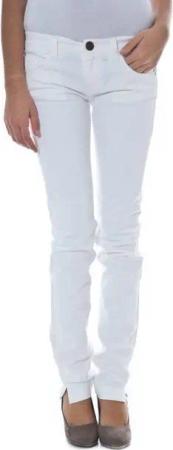 Phard 5-Pocket-Hose Weiße Damenhose mit schmalem Bein und 5 Taschen – Stilvoll & Elegan