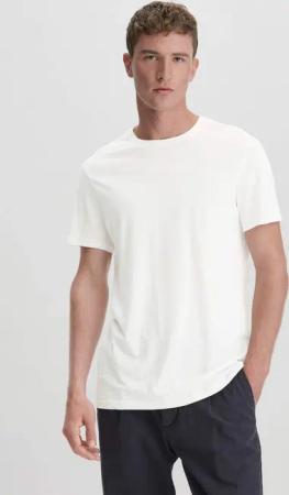 hessnatur Herren T-Shirt Regular aus Bio-Baumwolle - weiß - Größe 56