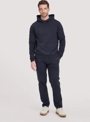 hessnatur Herren Chino LENN Regular aus Bio-Baumwolle - blau - Größe 34/30