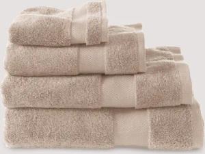 hessnatur Handtuch aus Bio-Frottee - beige - Größe 100x180 cm