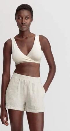 hessnatur Damen Still-Bustier aus Bio-Baumwolle - natur - Größe XL