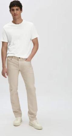 hessnatur Herren Jeans BEN Regular Straight aus Bio-Denim mit Hanf - natur - Größe 34/30