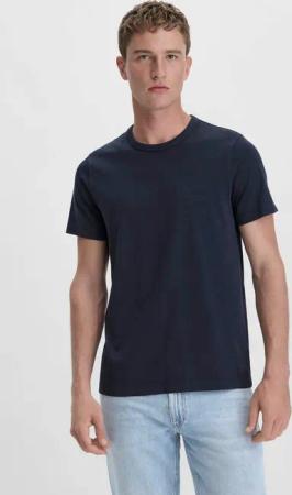 hessnatur Herren Shirt Regular aus Bio-Baumwolle - blau - Größe 52