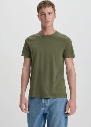 hessnatur Herren Shirt Regular aus Bio-Baumwolle - grün - Größe 48