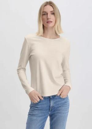 hessnatur Damen Heavy Shirt Relaxed aus Bio-Baumwolle - natur - Größe 34