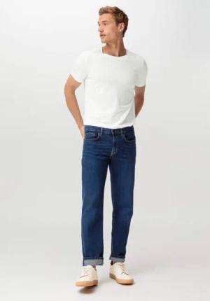hessnatur Herren Jeans BEN Regular Straight aus Bio-Denim - blau - Größe 34/32