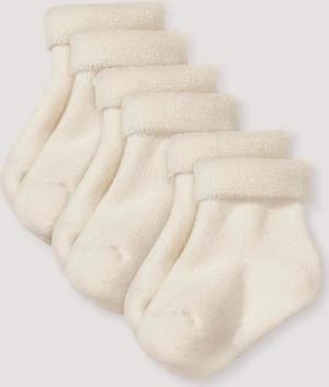 hessnatur Baby Plüsch Socken im 3er-Pack aus Bio-Baumwolle - natur - Größe 23-26