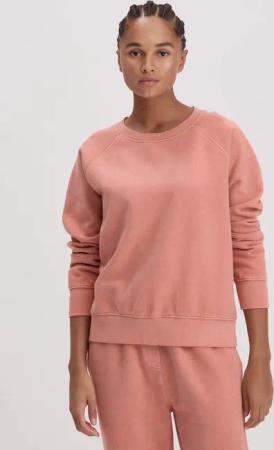 hessnatur Damen Sweatshirt Oversize aus Bio-Baumwolle - braun - Größe S