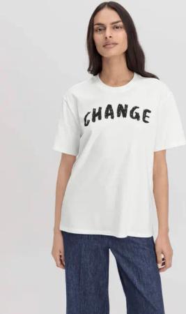 hessnatur Damen Shirt Relaxed aus Bio-Baumwolle - weiß - Größe 38