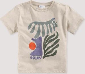hessnatur Kinder Shirt Regular aus Bio-Baumwolle - natur - Größe 122/128