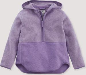 hessnatur Kinder Fleece Troyer Regular BETTER RECYCLING aus Bio-Baumwolle - lila - Größe 158/164