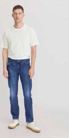 hessnatur Herren Jeans JASPER Slim aus Bio-Denim - blau - Größe 33/30