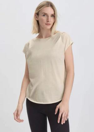 hessnatur Loungewear Shirt Relaxed ACTIVE LIGHT aus Bio-Baumwolle - natur - Größe 38