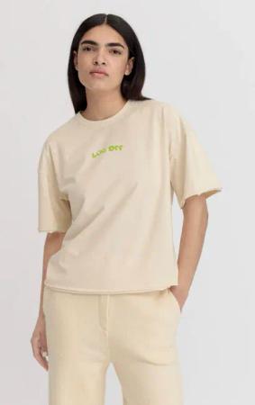 hessnatur Loungewear Shirt Relaxed ACTIVE LIGHT aus Bio-Baumwolle - natur - Größe S