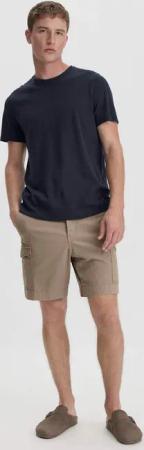 hessnatur Herren Cargo Shorts Relaxed aus Bio-Baumwolle - braun - Größe 31