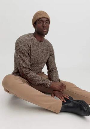 hessnatur Herren Chelsea Boots aus chromfrei gegerbtem Leder - schwarz - Größe 46